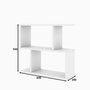 Hanah Home Mesa Auxiliar Lale - White, Blanco, 60x55x20 cm